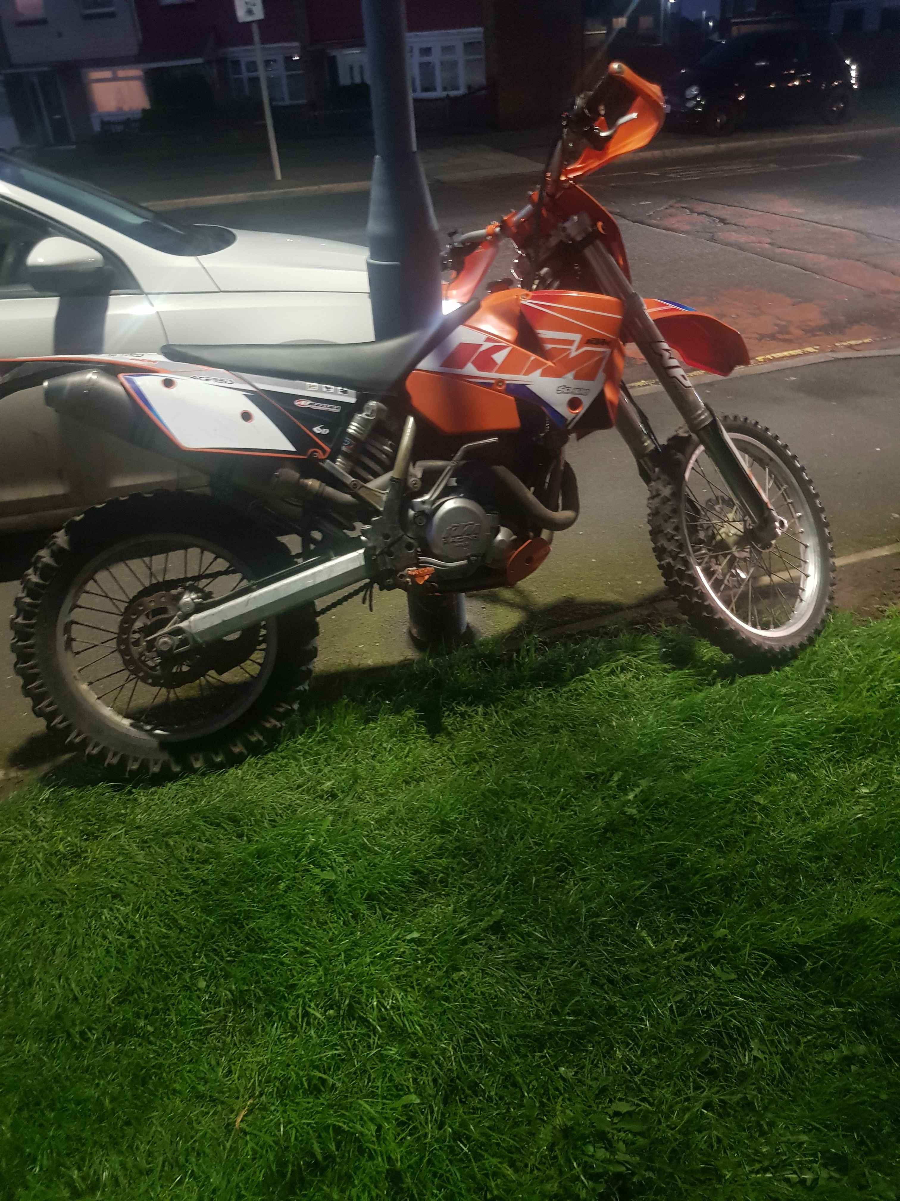 A suspected stolen bike was seized 