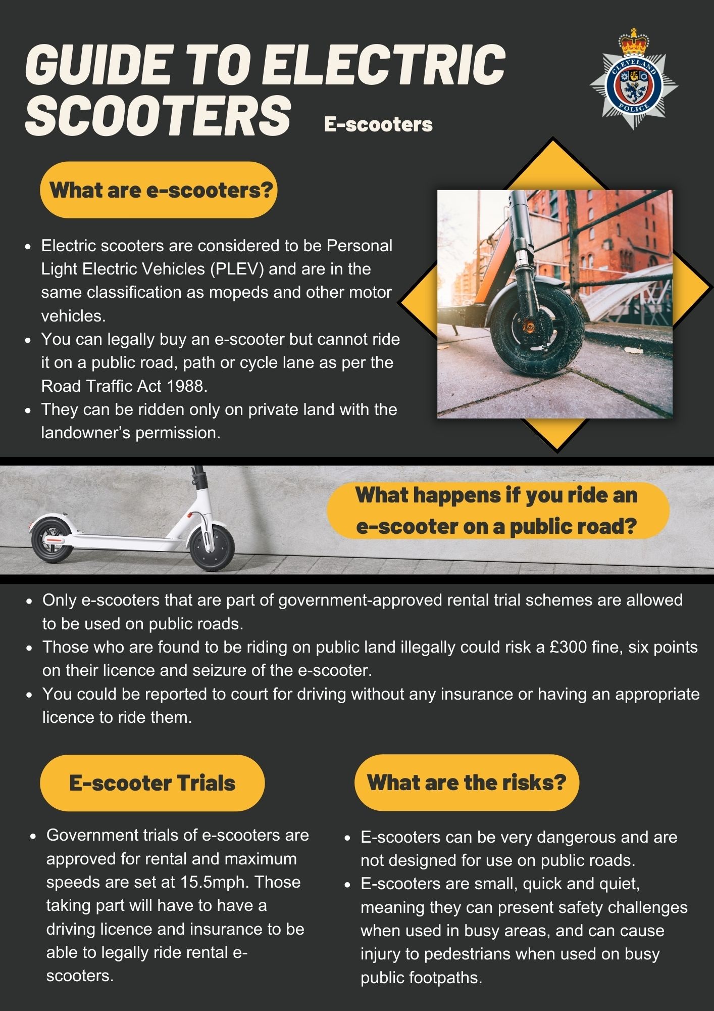 E-scooters guide