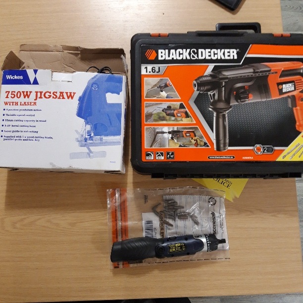 Suspected stolen items