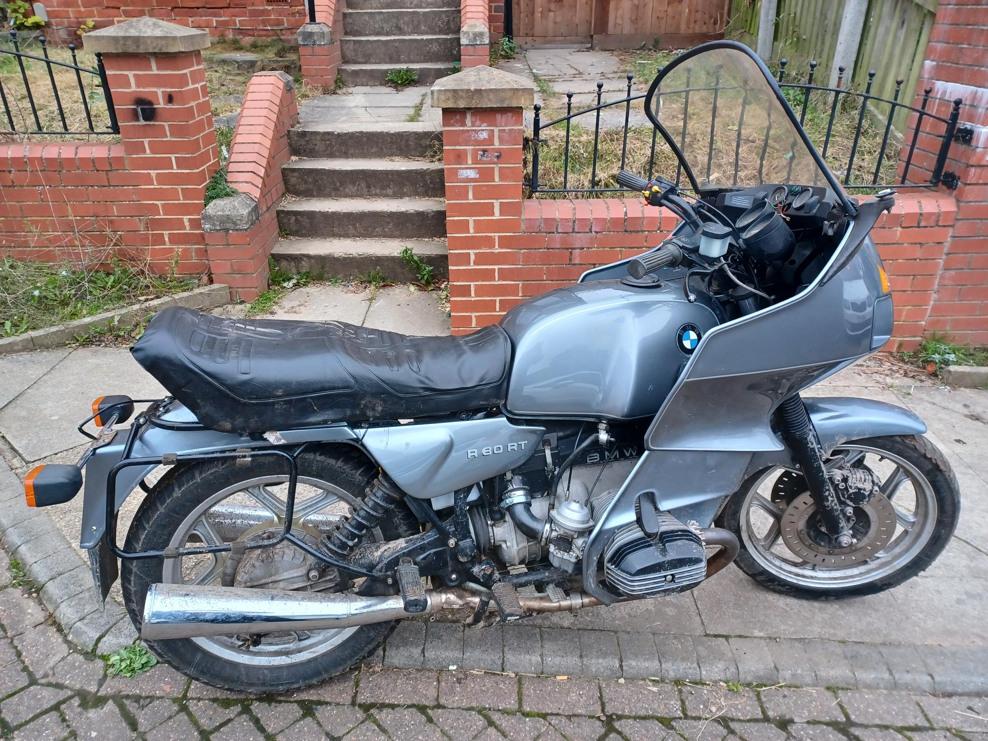 Officers seized the below BMW motorbike in the Rowan Road area of Stockton on Tuesday 15th October