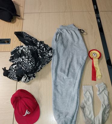 Officers are continuing their enquiries after items of clothing were found at the top of Huntcliff in Saltburn