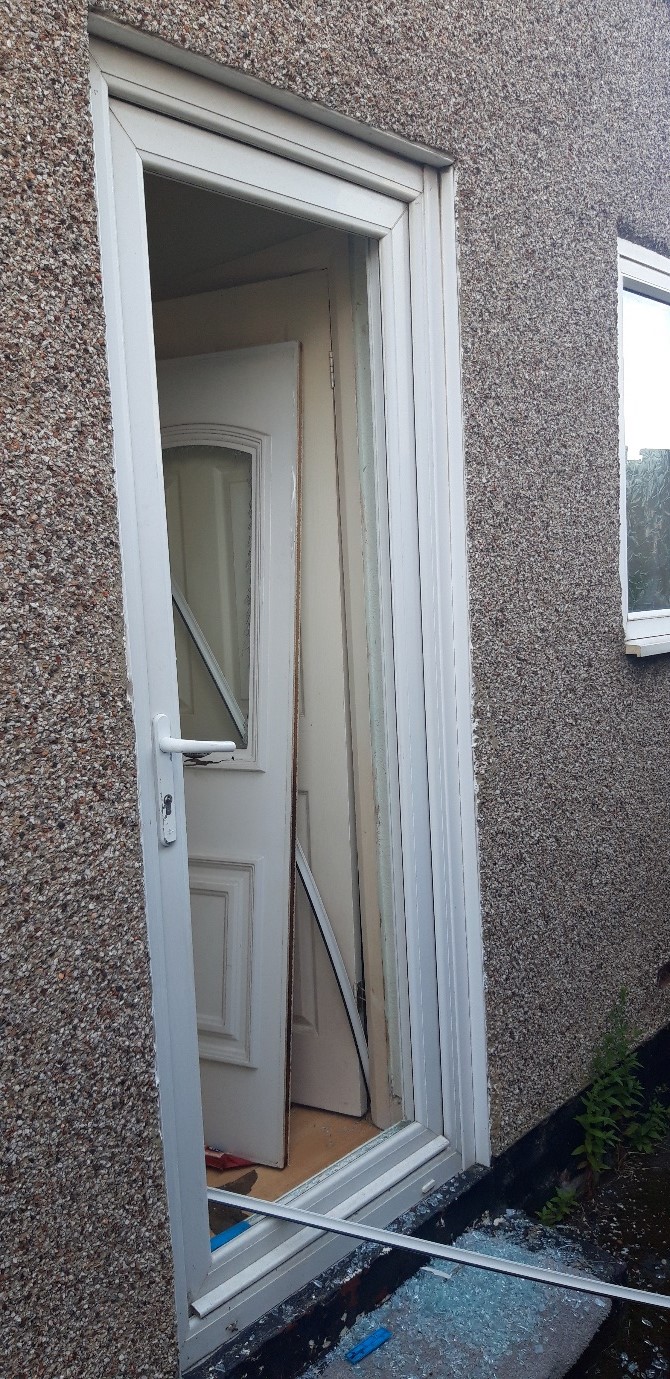Two were arrested following a drugs warrant in Stockton
