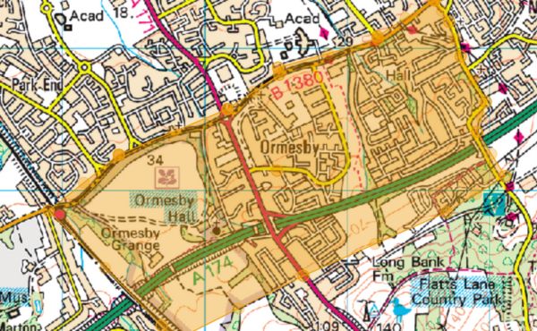 A dispersal order has been put in place this afternoon in Ormesby
