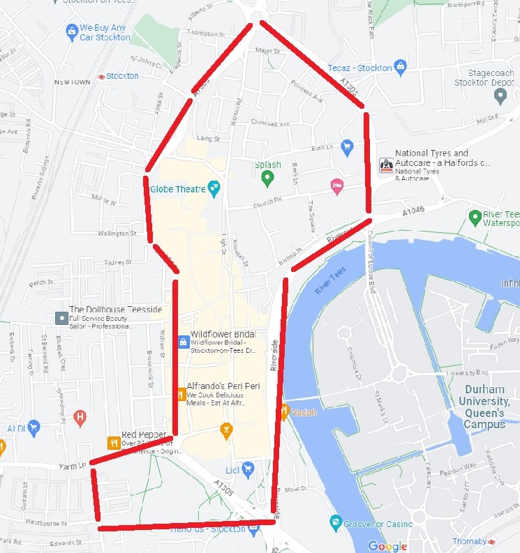 A 48-hour dispersal order has been put in place in Stockton to help prevent anti-social behaviour