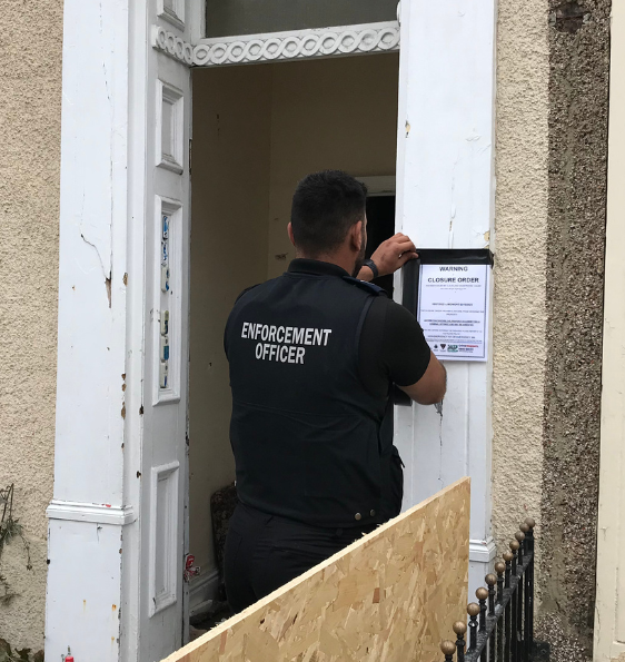 Stockton-on-Tees Borough Council, in partnership with Cleveland Police, secured a Closure Order at the property on Hartington Road