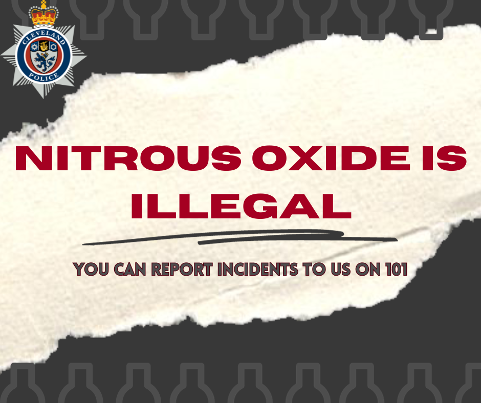 As of 8th November, nitrous oxide is now classified as a Class C drug under the Misuse of Drugs Act 1971