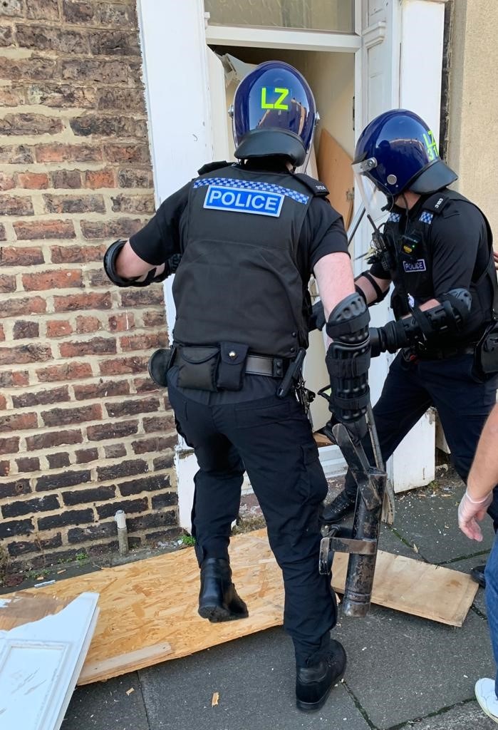 Ten people were arrested and officers seized drugs, electric bikes and quads from across Stockton
