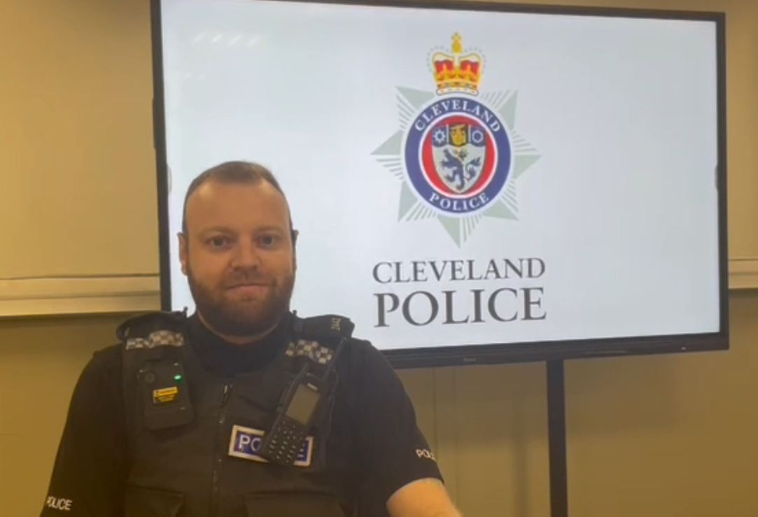 PC Dan Blades is a response officer based in Stockton