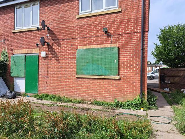 The property on St John's Way in Ragworth was closed last month
