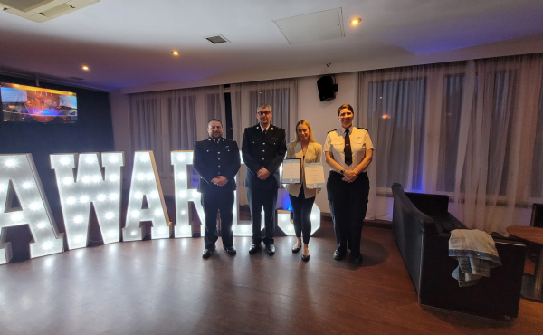 Megan Betts was nominated at Teesside University’s ‘Volun-Cheers’ Awards 2024