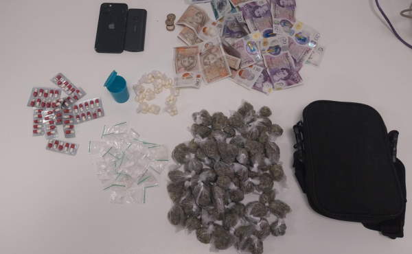 Officers from Stockton’s Neighbourhood Policing Team (NPT) seized a significant amount of suspected Class A, B, and C drugs