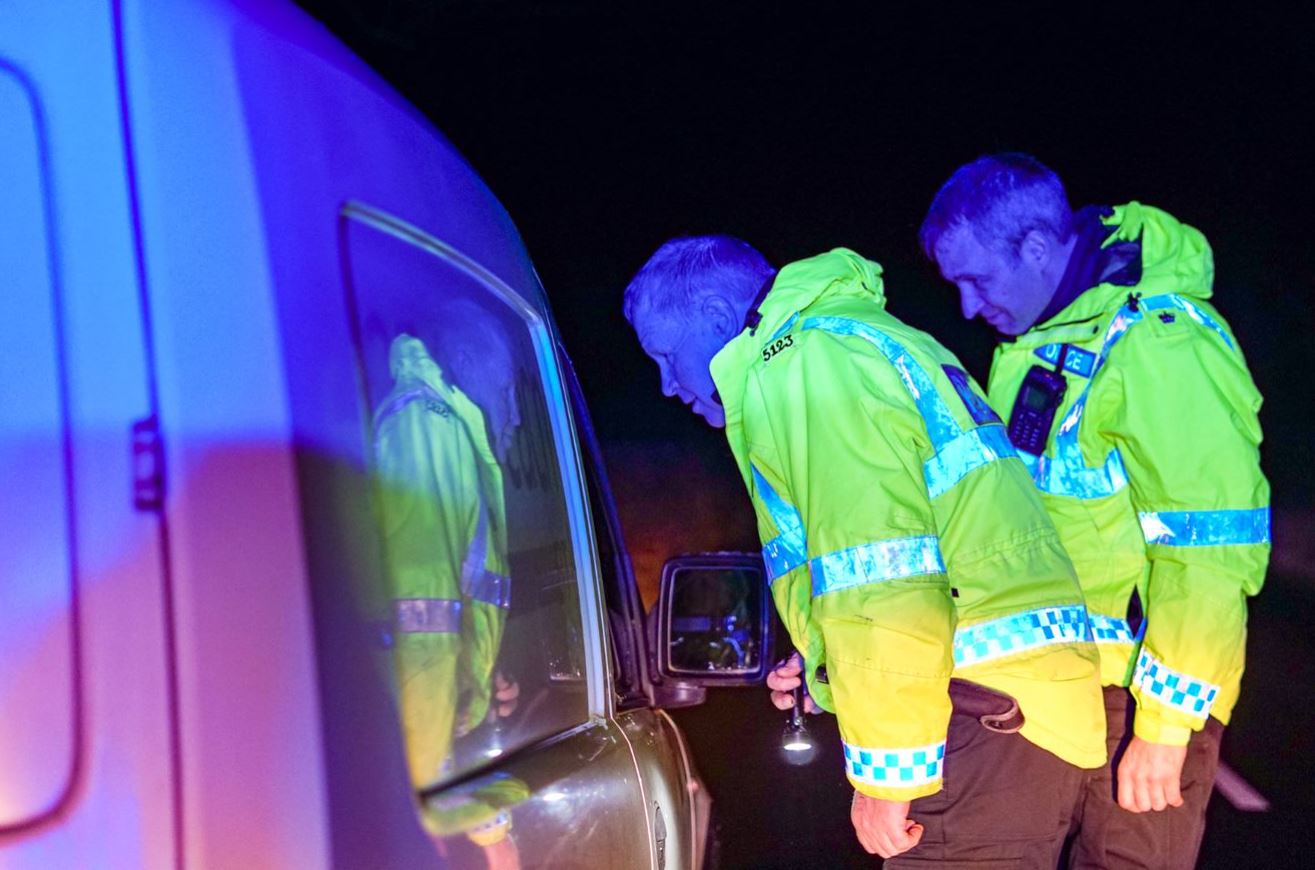 More than 100 vehicles were stopped during Operation Checkpoint