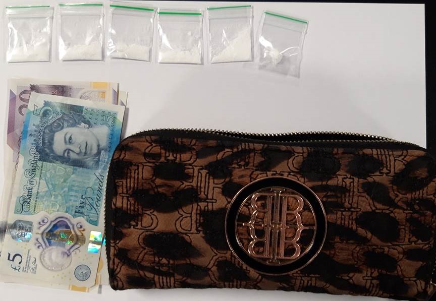 Officers executed a drugs warrant.