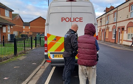 Man arrested in Elliot Street