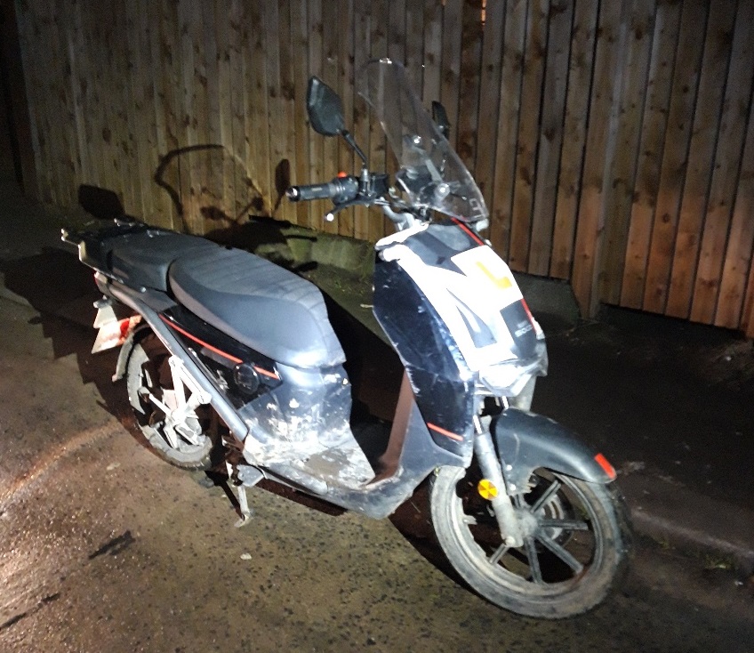 Seized bike