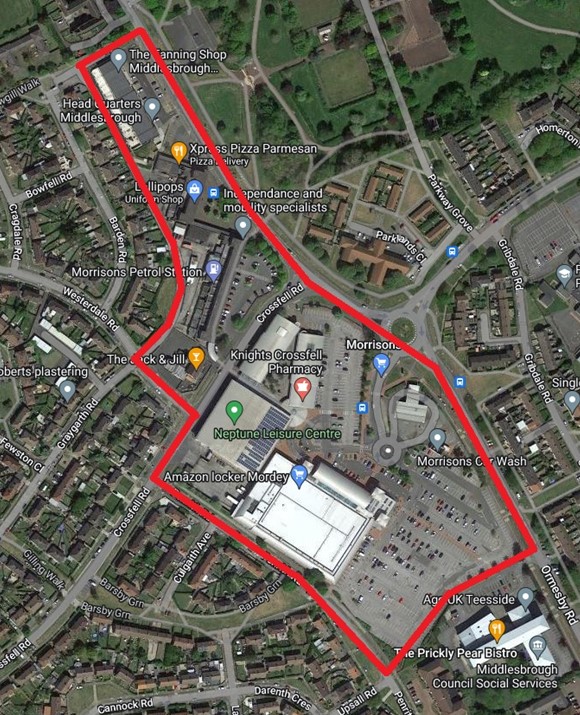 Dispersal map