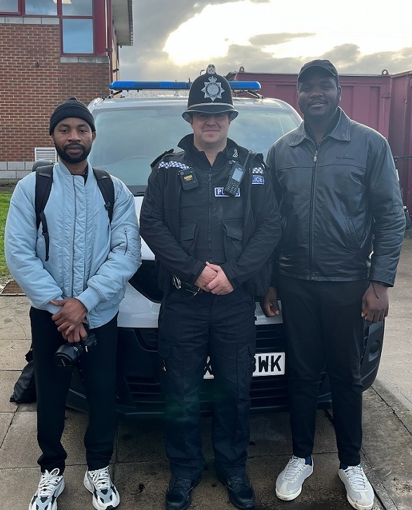 Sgt Horton and MA Students