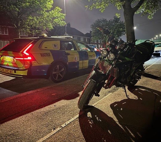 motorbike seizure