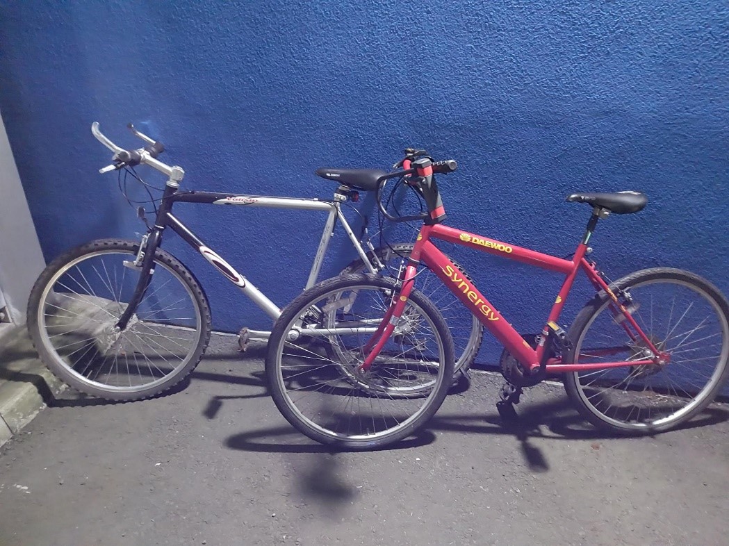 recovered bikes
