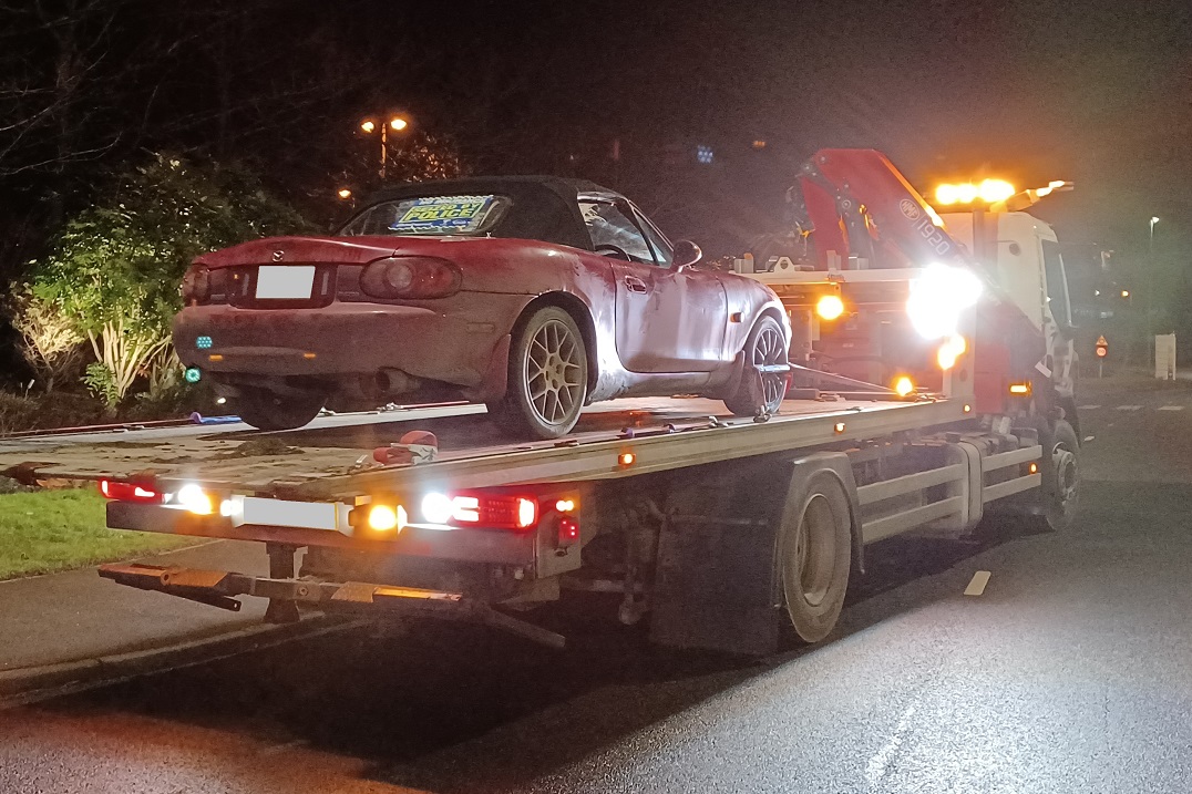 veh seized