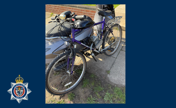 suspected stolen bike