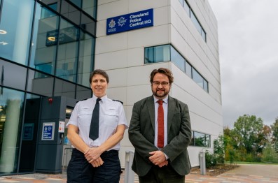 Hate Crime Charter Supt Emily Harrison and PCC Matt Storey.jpg
