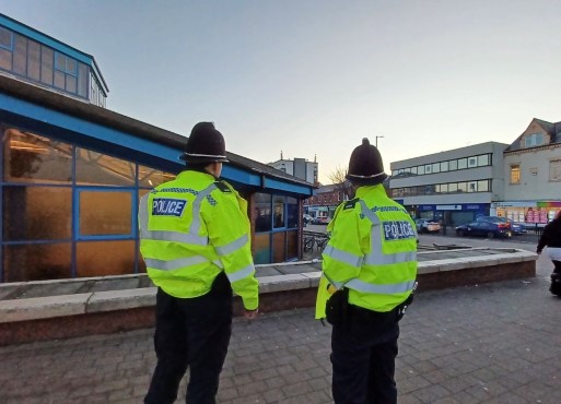 Hartlepool bottom of ramp patrols.jpg