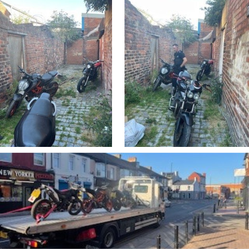 Three more nuisance bikes seized in Redcar! | Cleveland Police