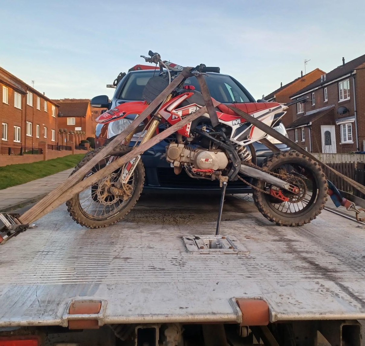 Following proactive patrols in the Bankfields area on Wednesday 5th March, officers from Greater Eston Neighbourhood Policing Team (NPT) saw an off-road bike being ridden in an antisocial manner