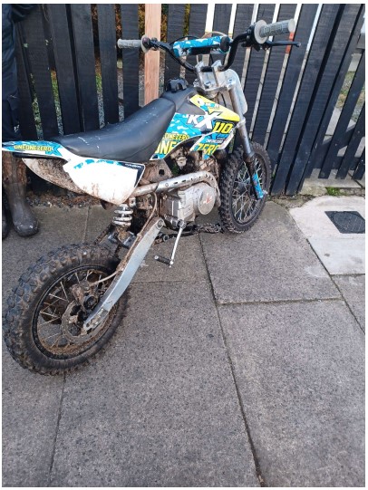 Off Road Bike Seized and 12-Year-Old Boy Reported for Driving Offences ...